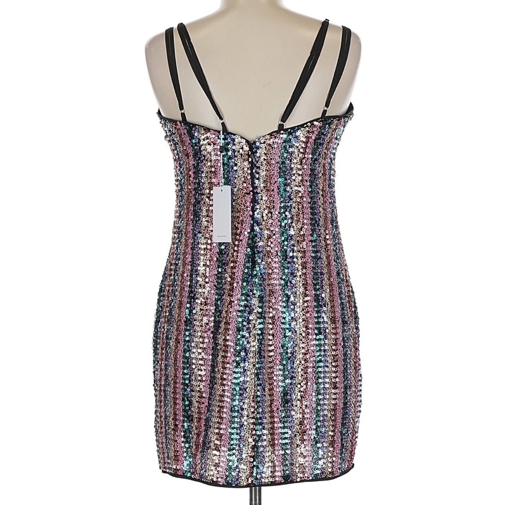 Lovers and Friends City Lights Mini Dress in Multi Sequin | REVOLVE Medium - Picture 3 of 8